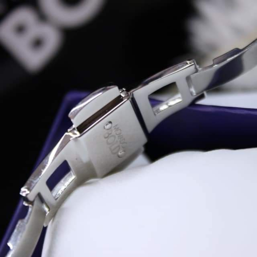 **SOLD** Movado Bold Blue Steel Dial Ladies Watch 3600436 - Picture 10 of 12